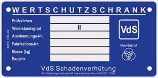 VdS Prüfplakette