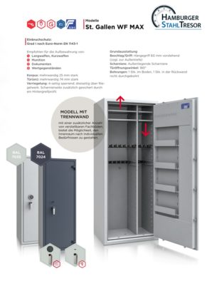 Waffenschrank St. Gallen WF MAX - Prospekt 2