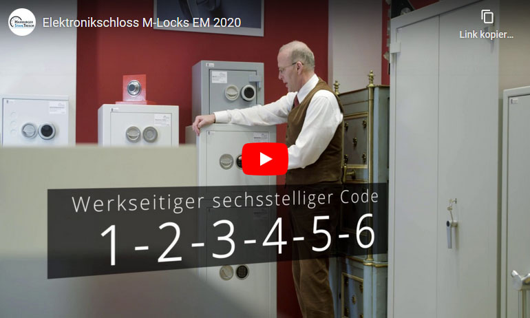 Video zum Elektronikschloss M-Locks EM 2020